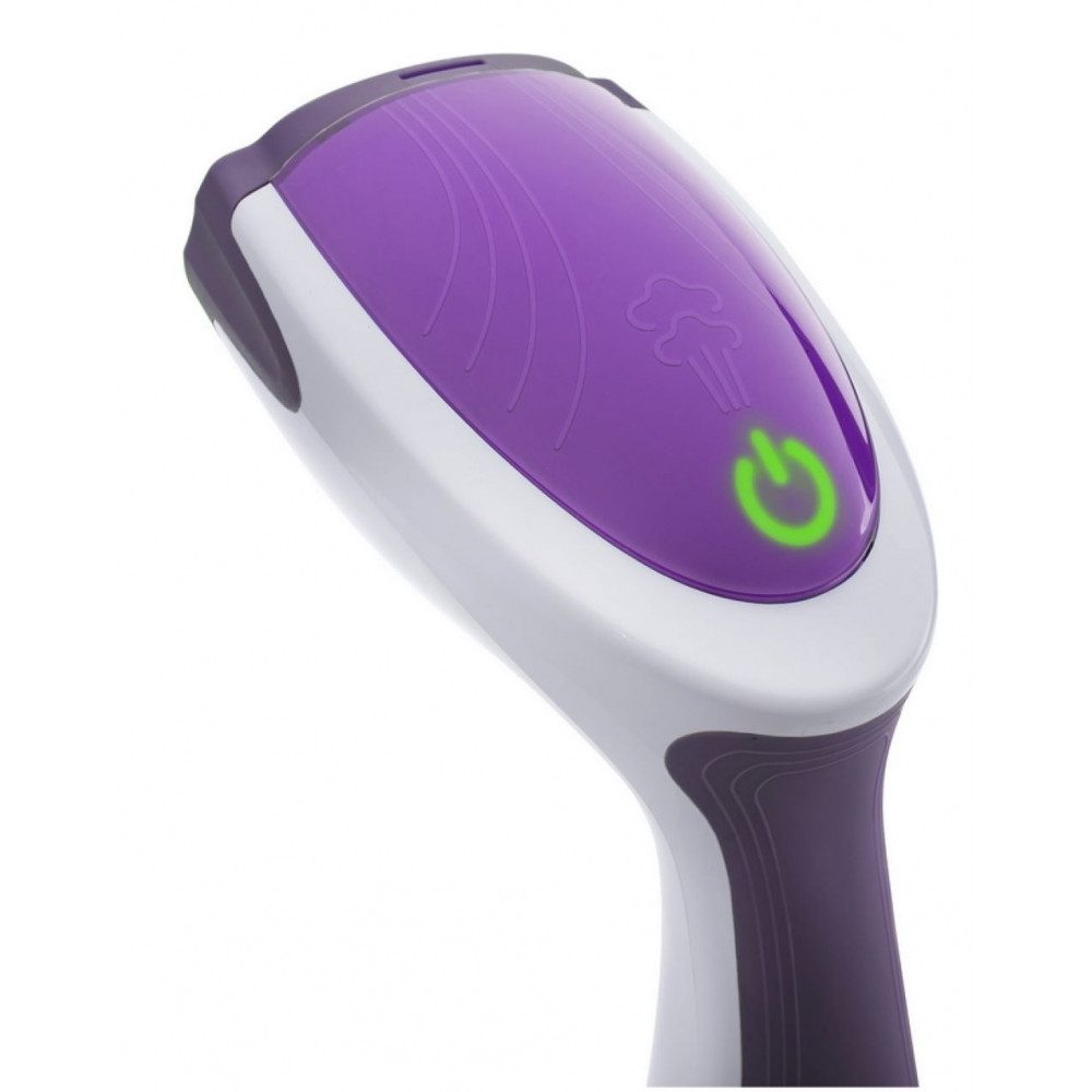 Dampfbürste ST-8916 - Tragbare Dampfbürste - violett/weiß