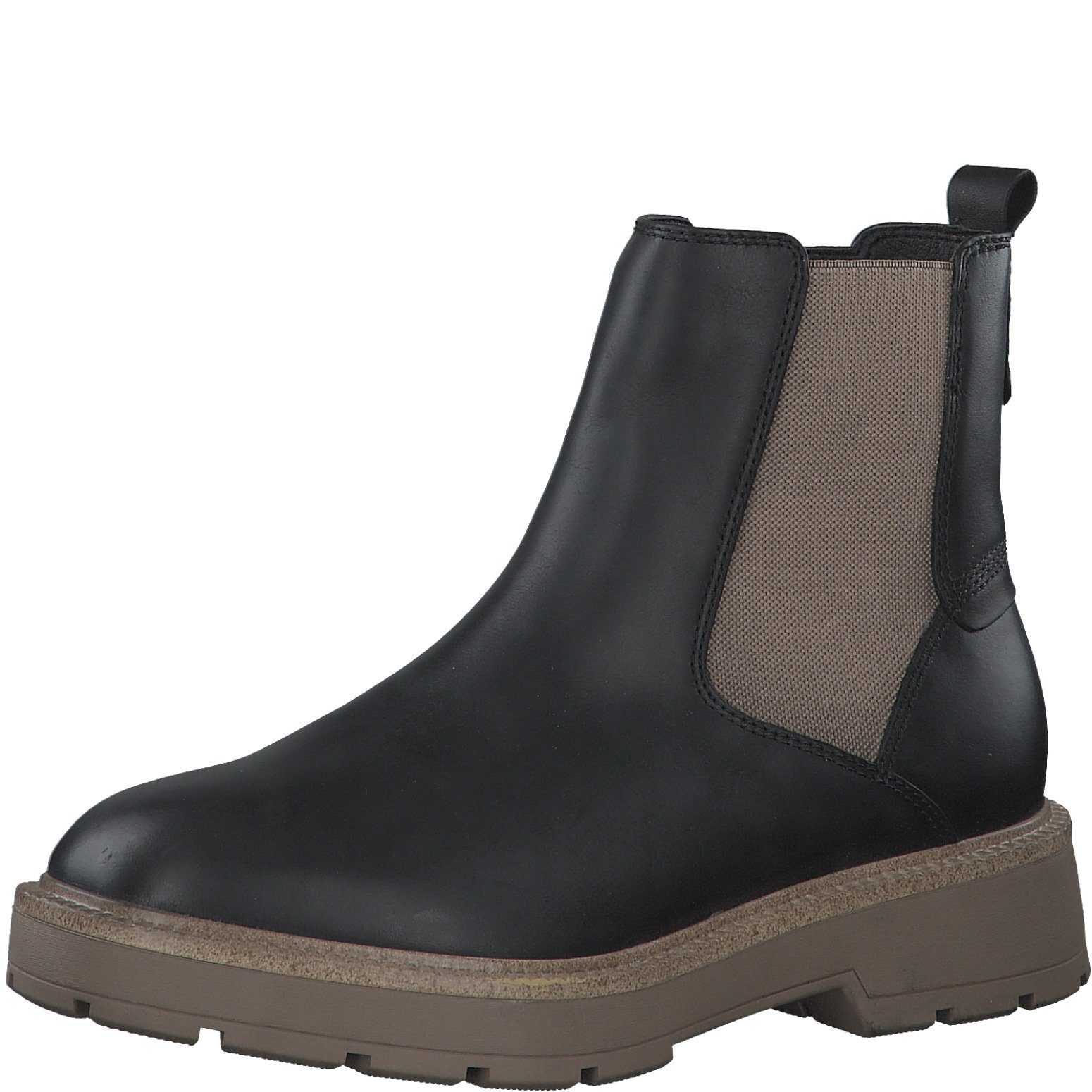 Tamaris Schwarz (BLACK/TAUPE) Chelseaboots