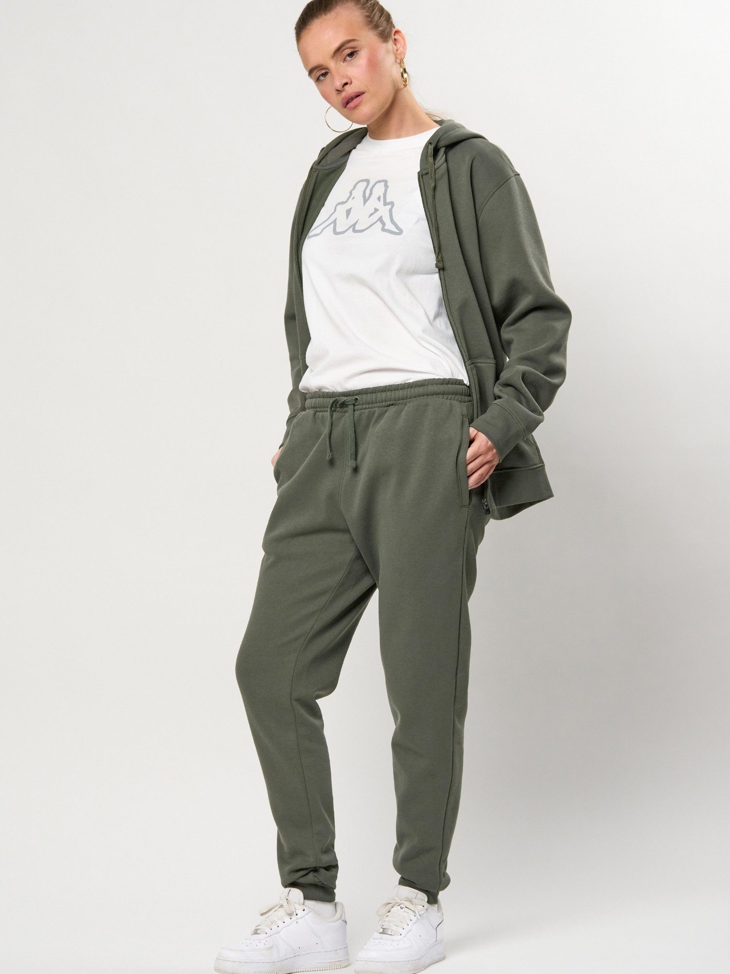 Kappa Chinohose Kappa Trouser KMLogo Caseri