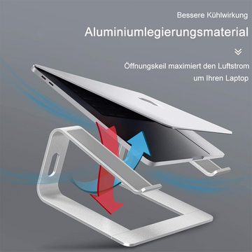 zggzerg Laptop-Ständer - Ergonomische Aluminium Schreibtisch Notebook-Ständer Laptop-Ständer