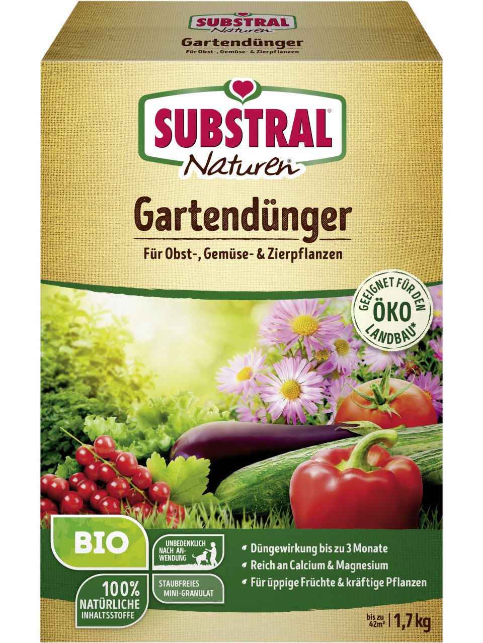 Gemüsedünger Naturen Bio Gartendünger 1,7 kg