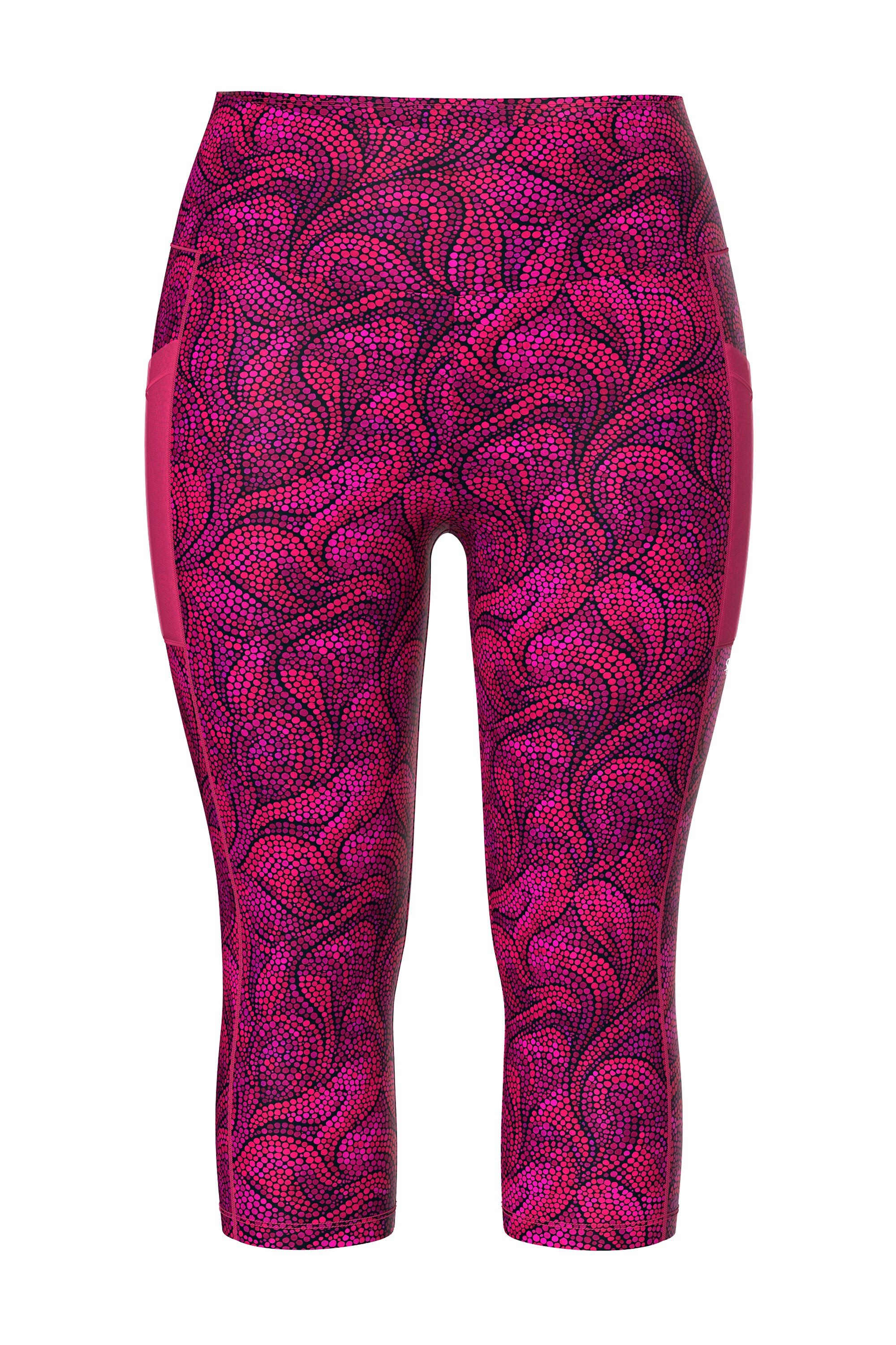 Leggings 3/4-Funktionsleggings schnelltrocknend recycelt
