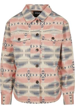 URBAN CLASSICS Outdoorjacke Damen Ladies Inka Oversized Shirt Jacket (1-St)