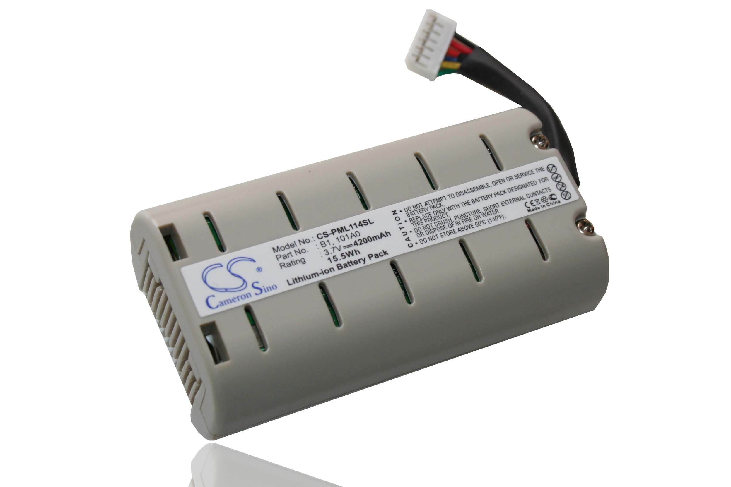 Mini kompatibel Li-Ion (3,7 Akku Radio Evoke-1, VL-61114 V) One 4200 vhbw mAh mit Pure