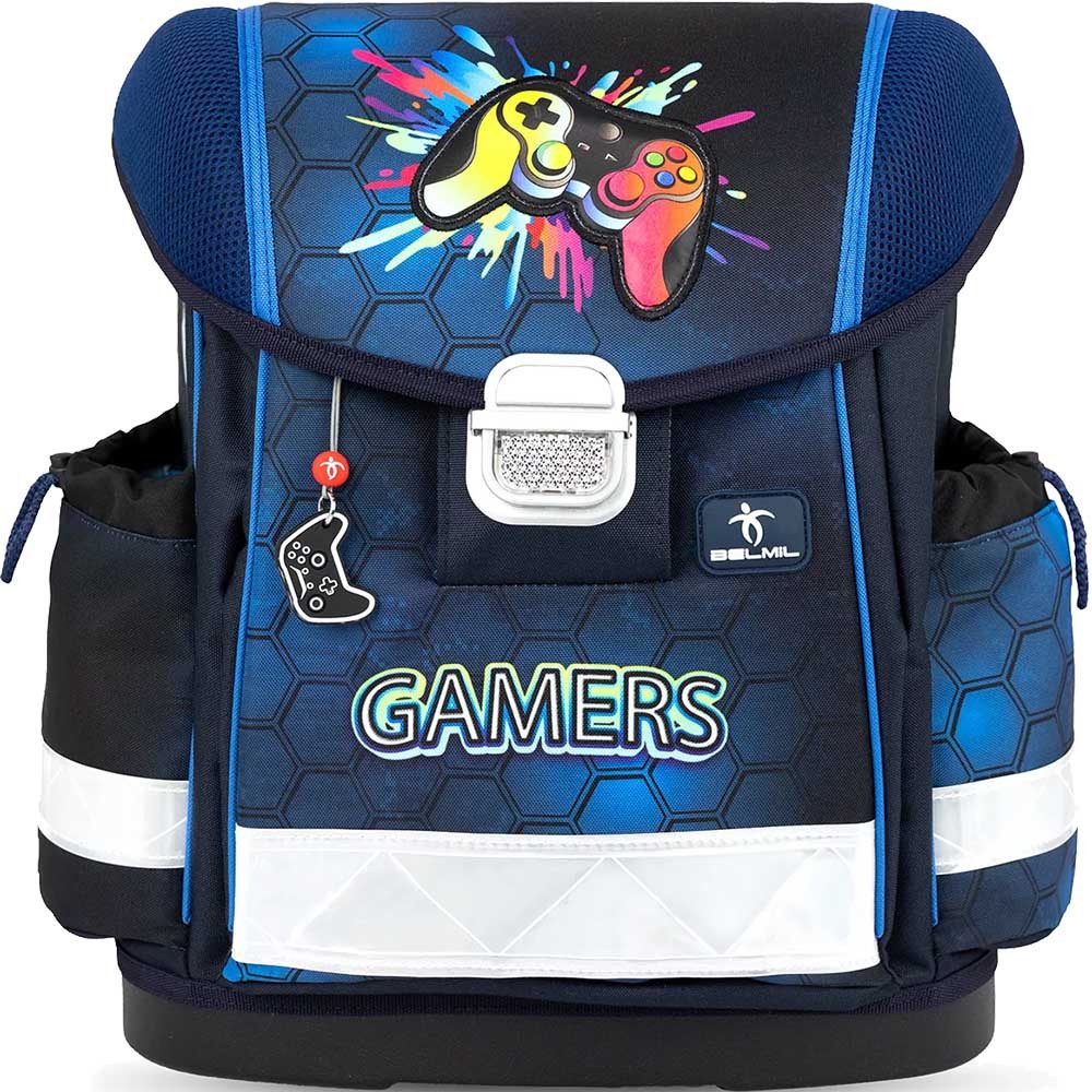 Belmil Schulranzen Set Classy 10-teilig 2026 Jungen Game on