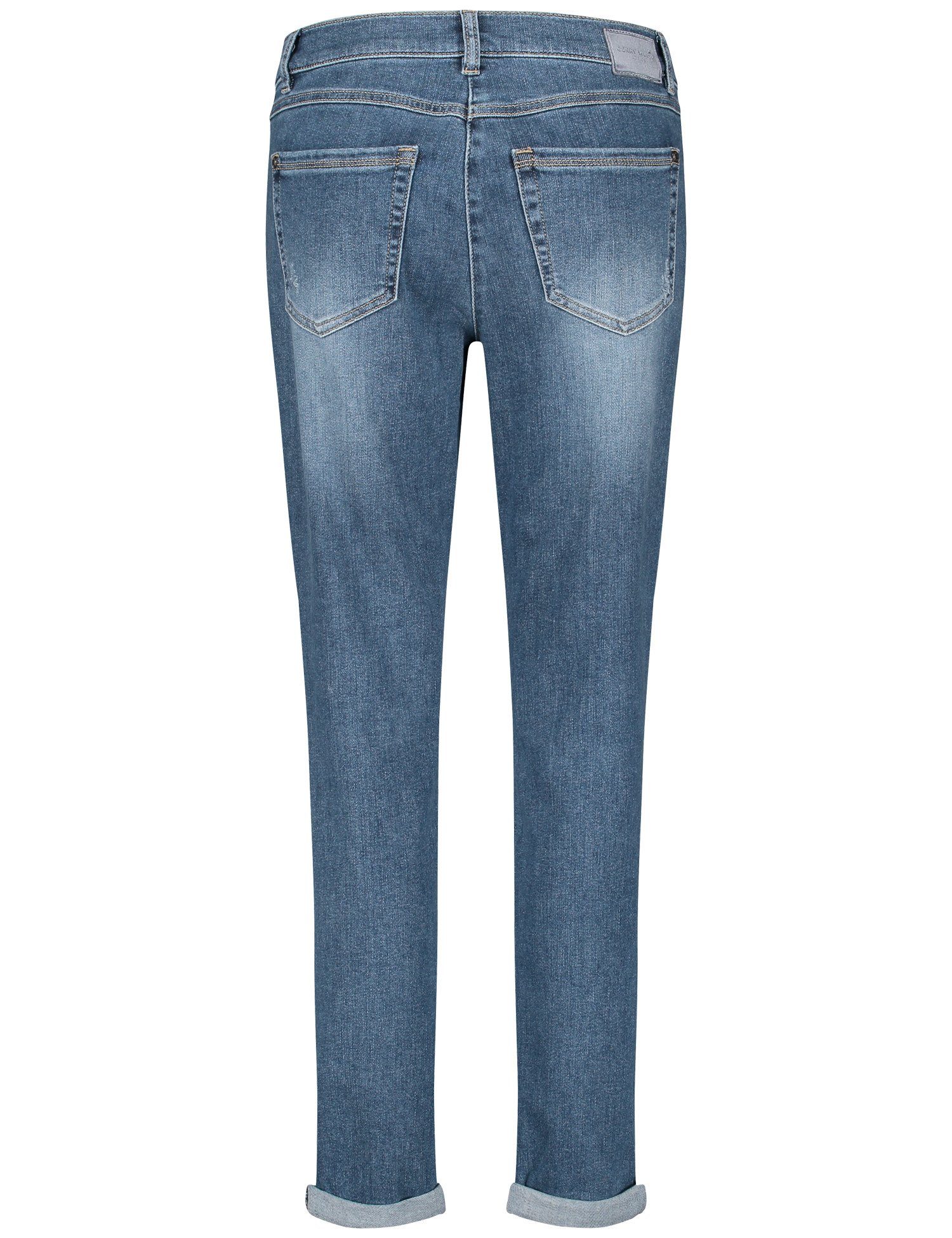 Steinchendekor Fit GERRY mit Jeans 7/8-Jeans Relaxed WEBER