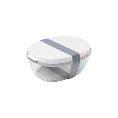 Mepal Lunchbox Ellipse Salatbox 1300 ml, Kunststoff, (1-tlg), Spülmaschinengeeignet