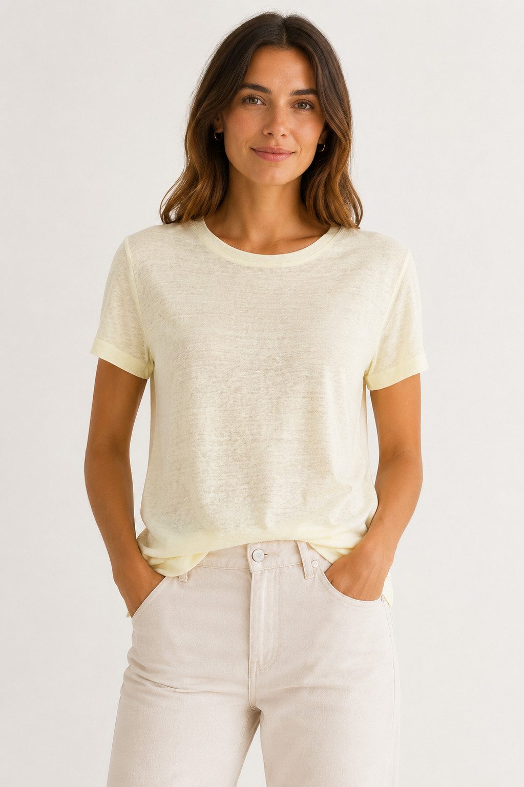 Klitmøller T-Shirt Rikke linen tee