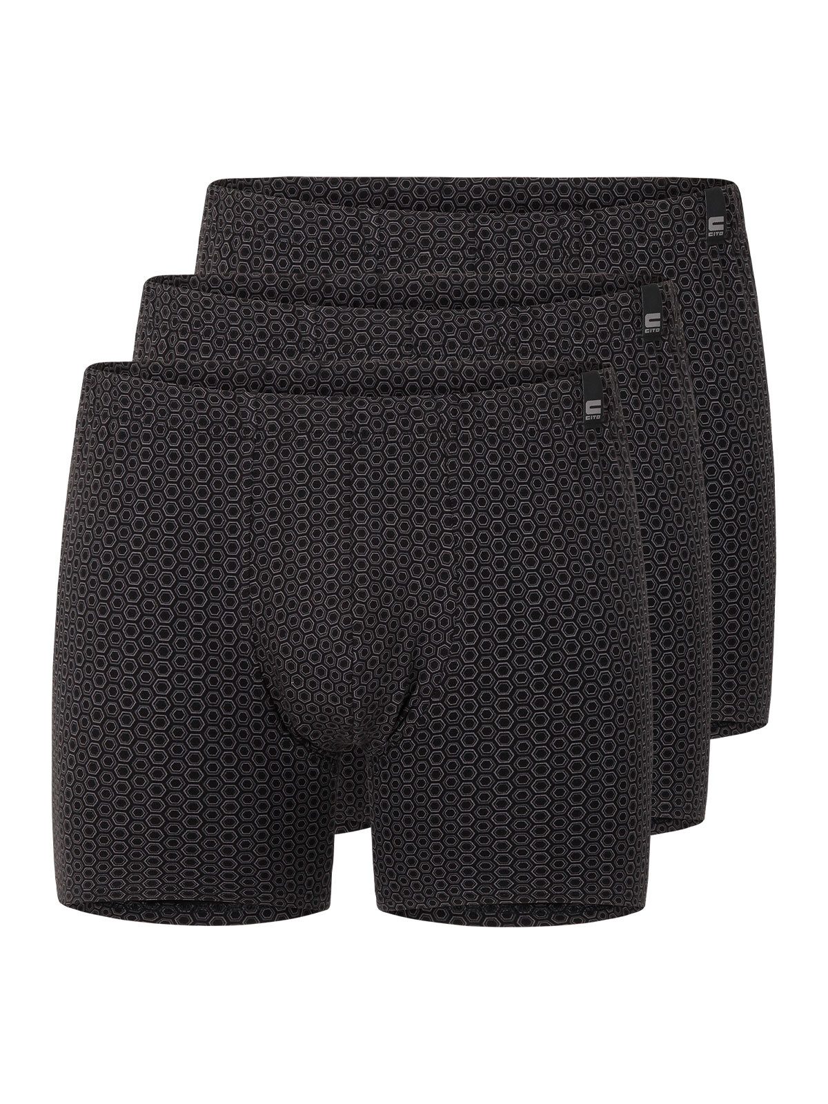 Retro Pants 3er Pack Herren Pants Alloverdruck cotton flex