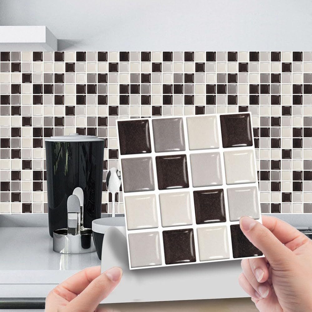 Coonoor Fliesenaufkleber 10 stück PVC Fliesenaufkleber, günstig online kaufen