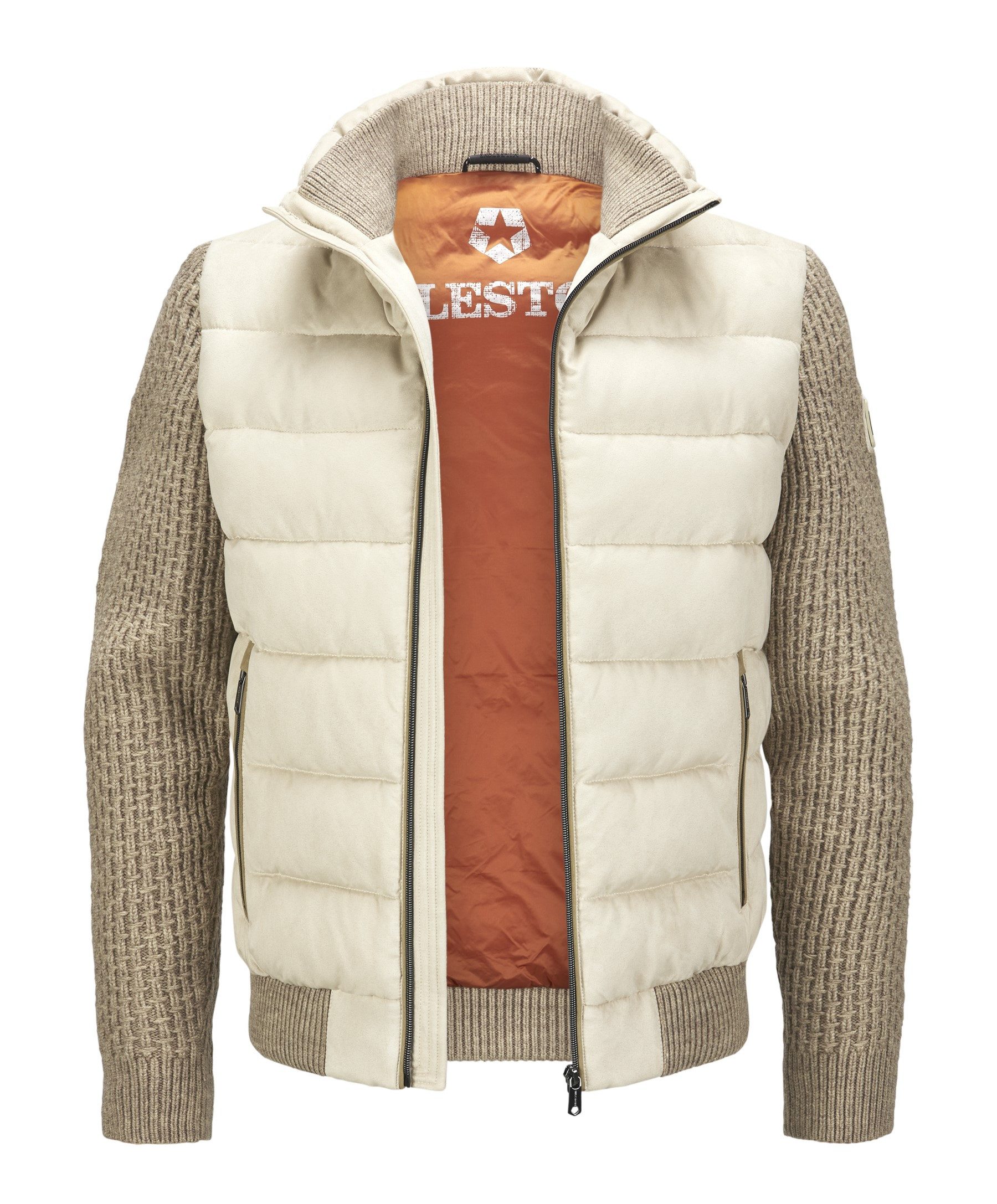 Milestone Hybridjacke MSDean edles Microvelours, atmungsaktiv, günstig online kaufen