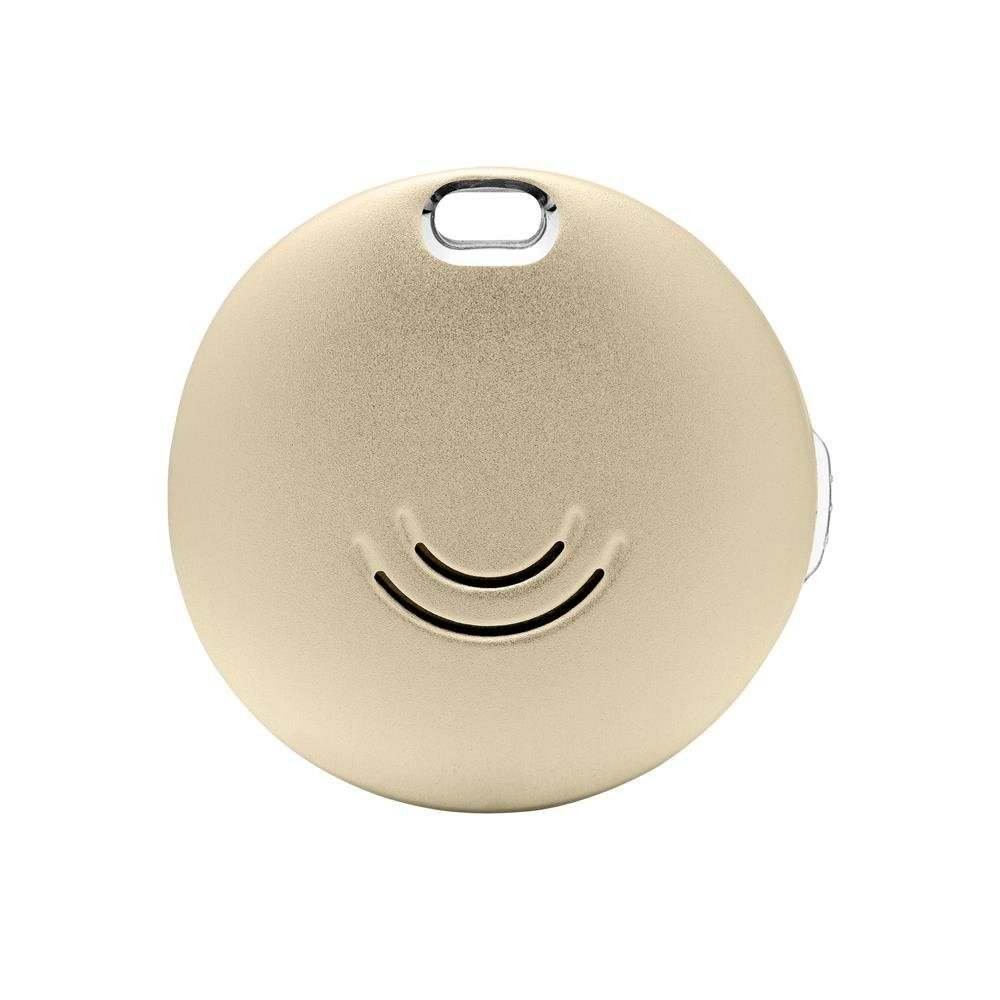 ORBIT Key Finder GPS-Tracker (Bluetooth, Schlüsselfinder mit Selfie-Fernbedienung, Wasserdicht, gold)