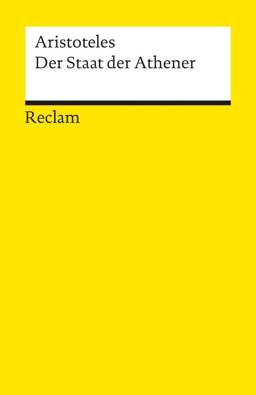 Der Staat der Athener Übertr. u. hrsg. v. Peter Dams / Aristoteles, Übertr. u. hrsg. v. Peter Dams, X