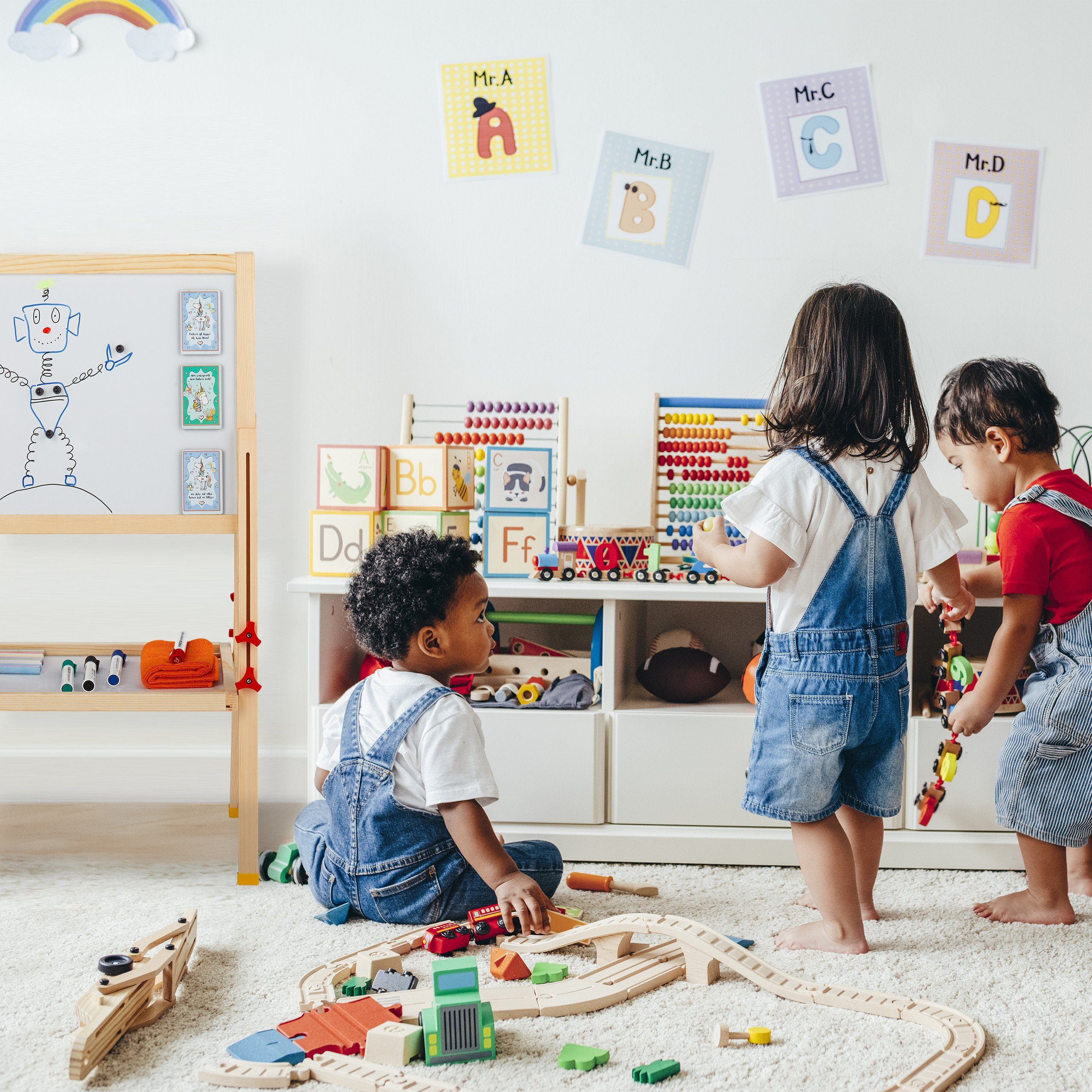 relaxdays Standtafel für Kinder höhenverstellbar günstig online kaufen