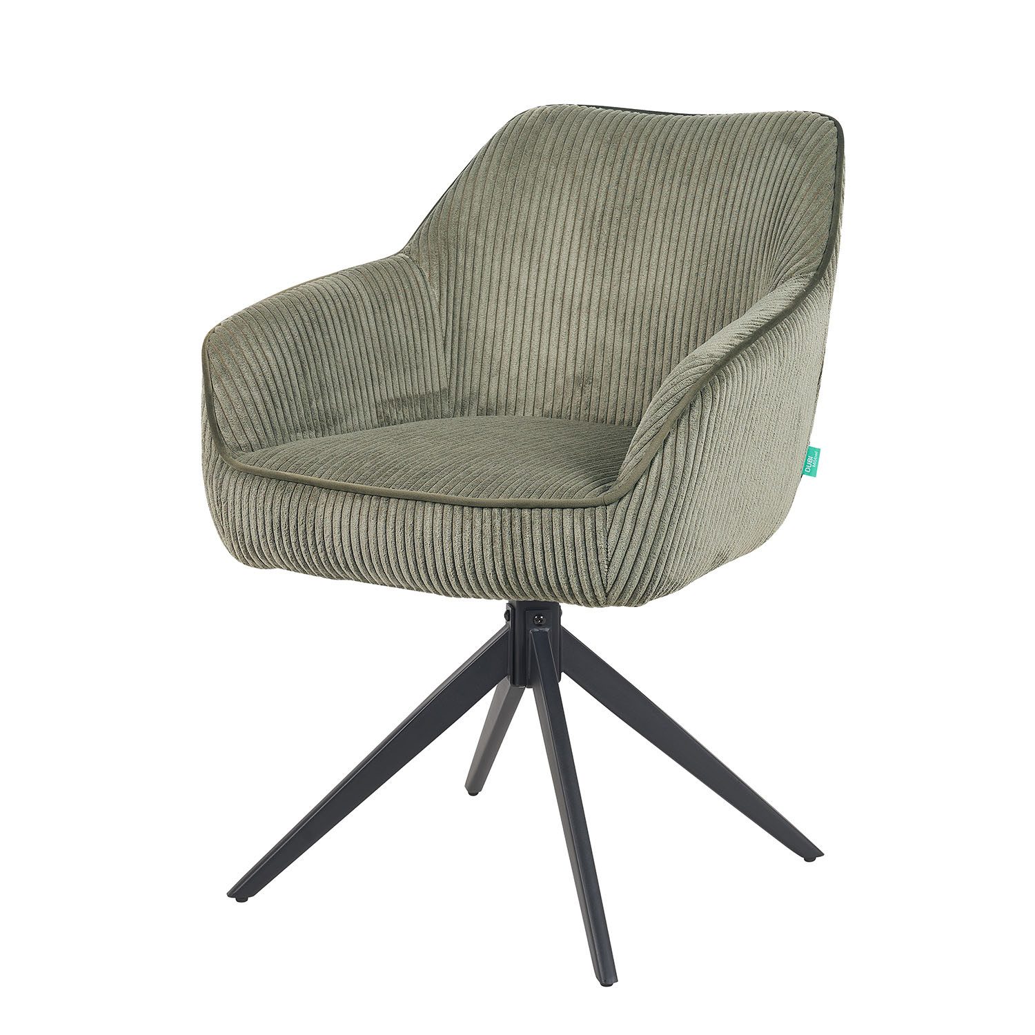 DUBI Möbel Polsterstuhl Mika-Kian 2er-Set, Federkern, günstig online kaufen