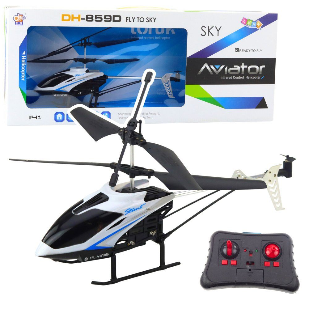 Wisam RC-Auto RC Aviator DH-859D LED 360° Ferngesteuerter Helikopter