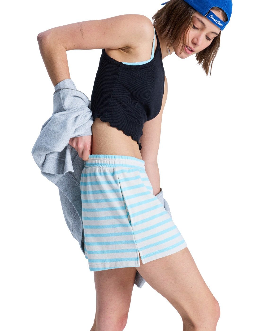 Roxy Sweatshorts Perfect Stripe