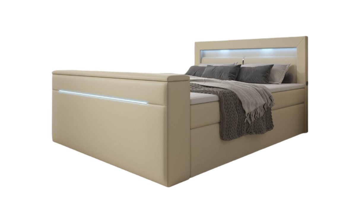 Luxusbetten24 Boxspringbett Repos, mit TV Lift, günstig online kaufen