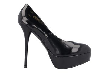 Andres Machado AM453 Charol Negro High-Heel-Pumps