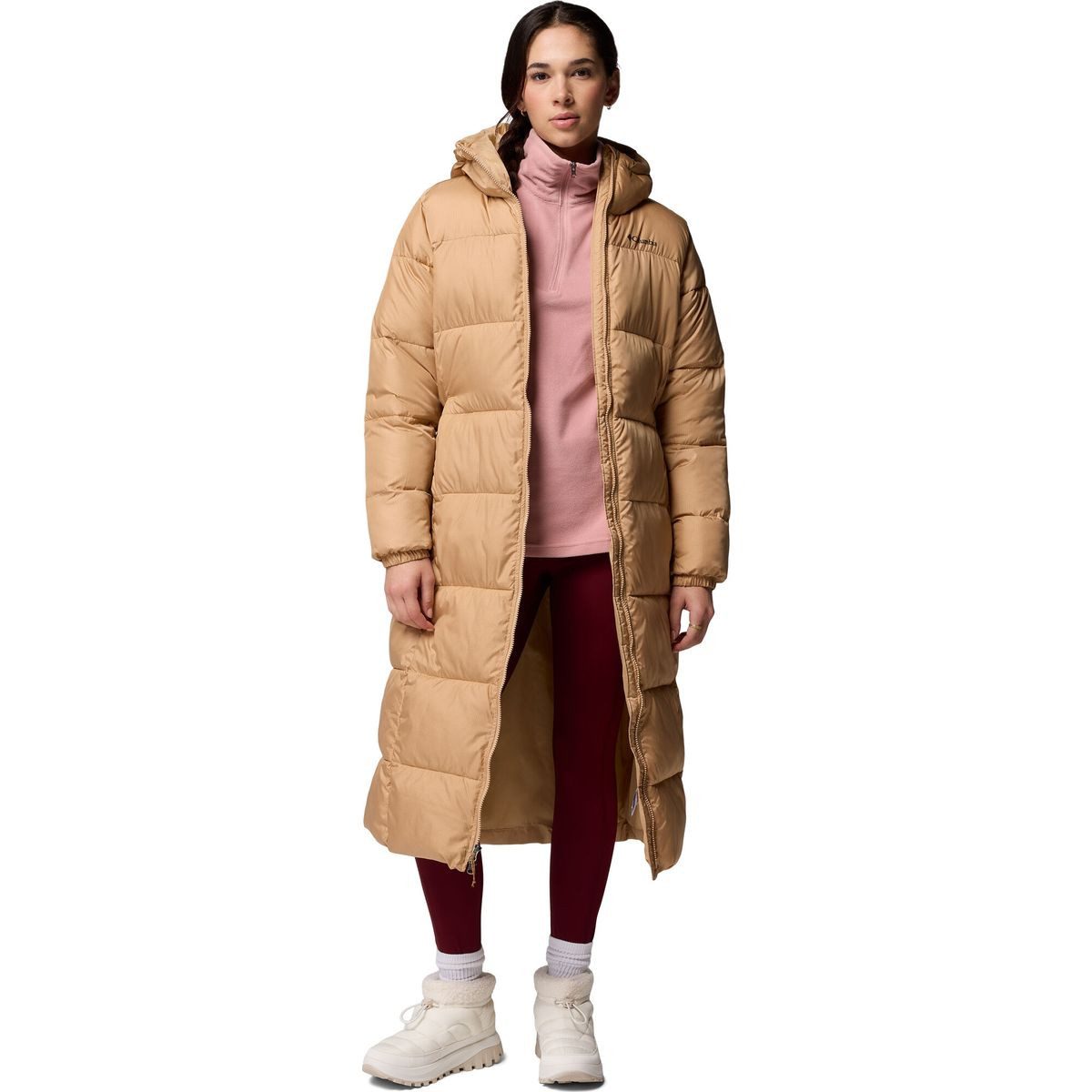 Columbia Outdoorjacke Puffect II Long Jacket Hält warm und trocken mit Thermarator™-Isolierung und