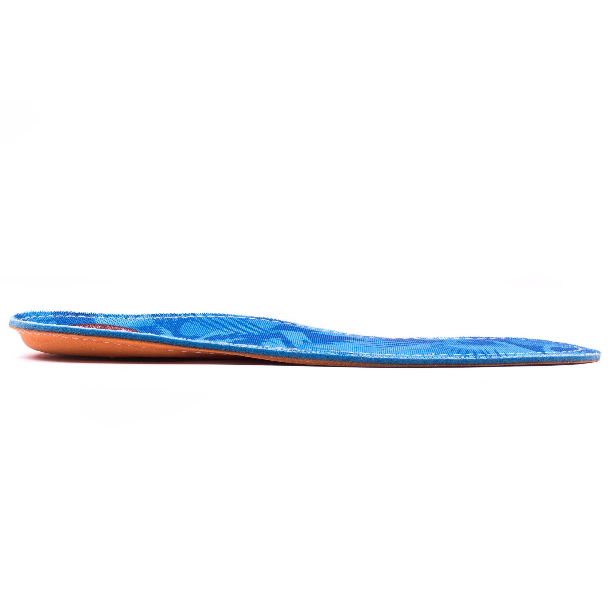 Kingfoam und (blue/camo) Orthotics (1 Paar) Footprint Insole Fuß- - Gelenkdämpfer Low