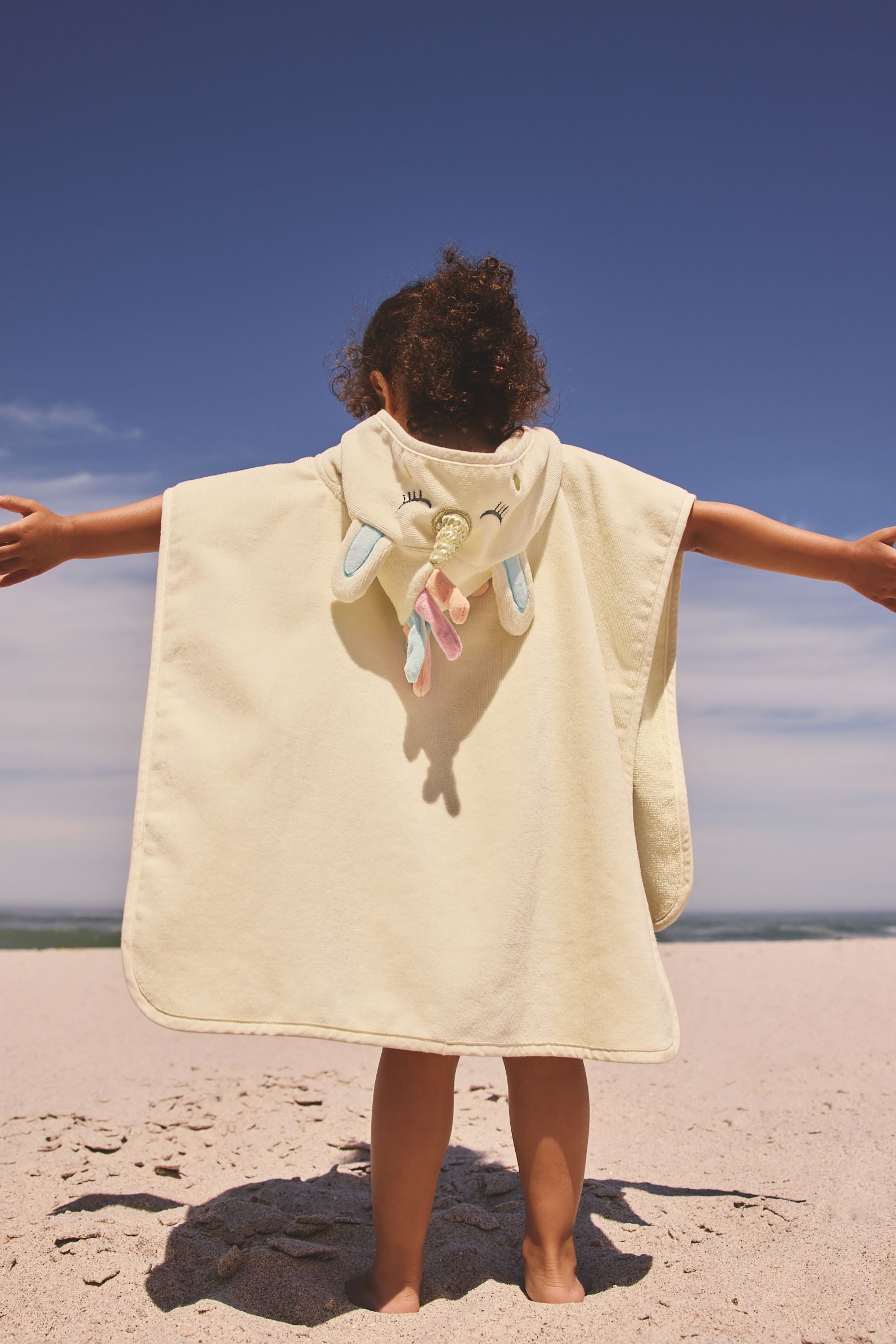 Next Badeponcho Frottee-Poncho, Baumwolle