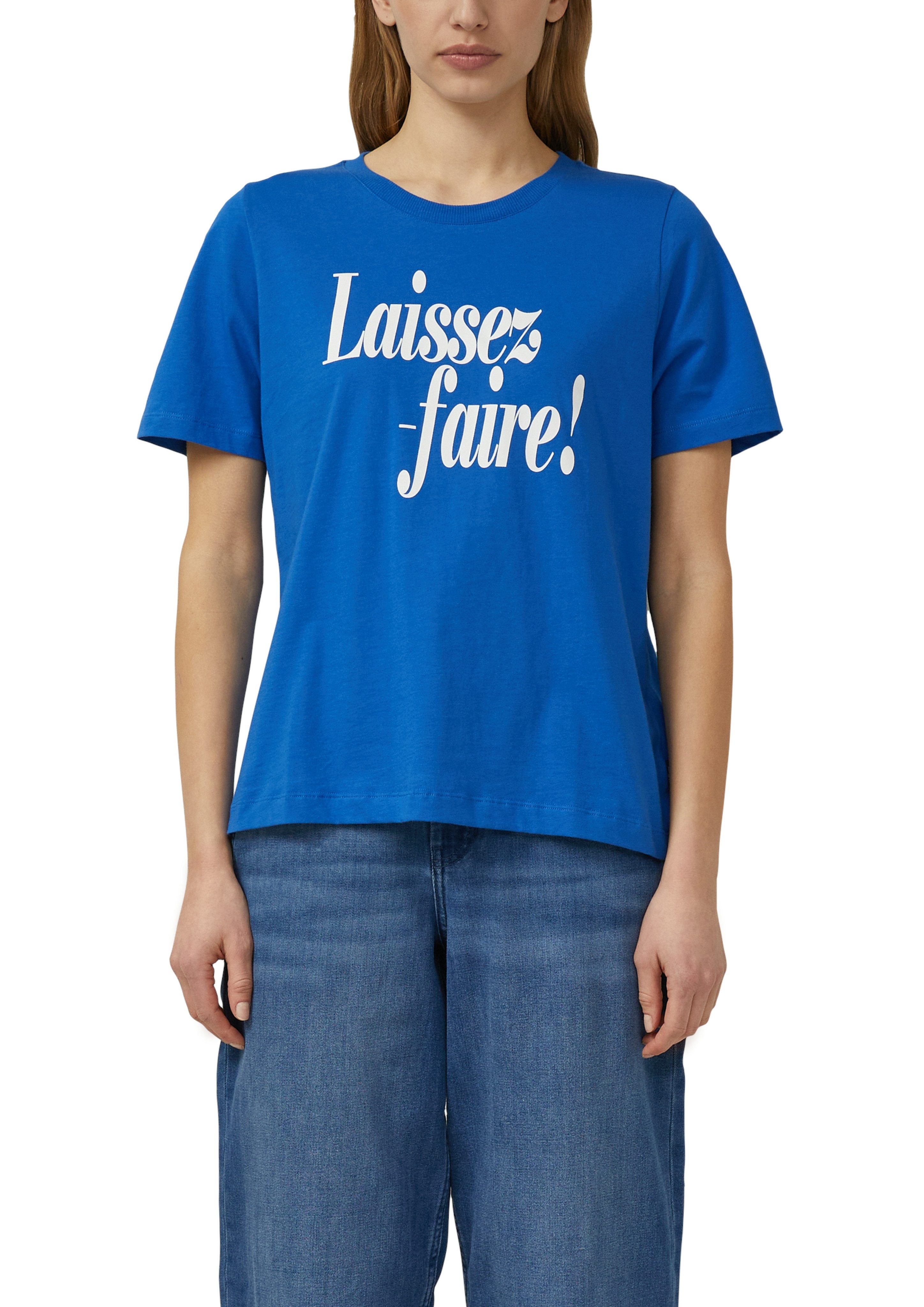 s.Oliver Kurzarmshirt Sommershirt mit Frontprint