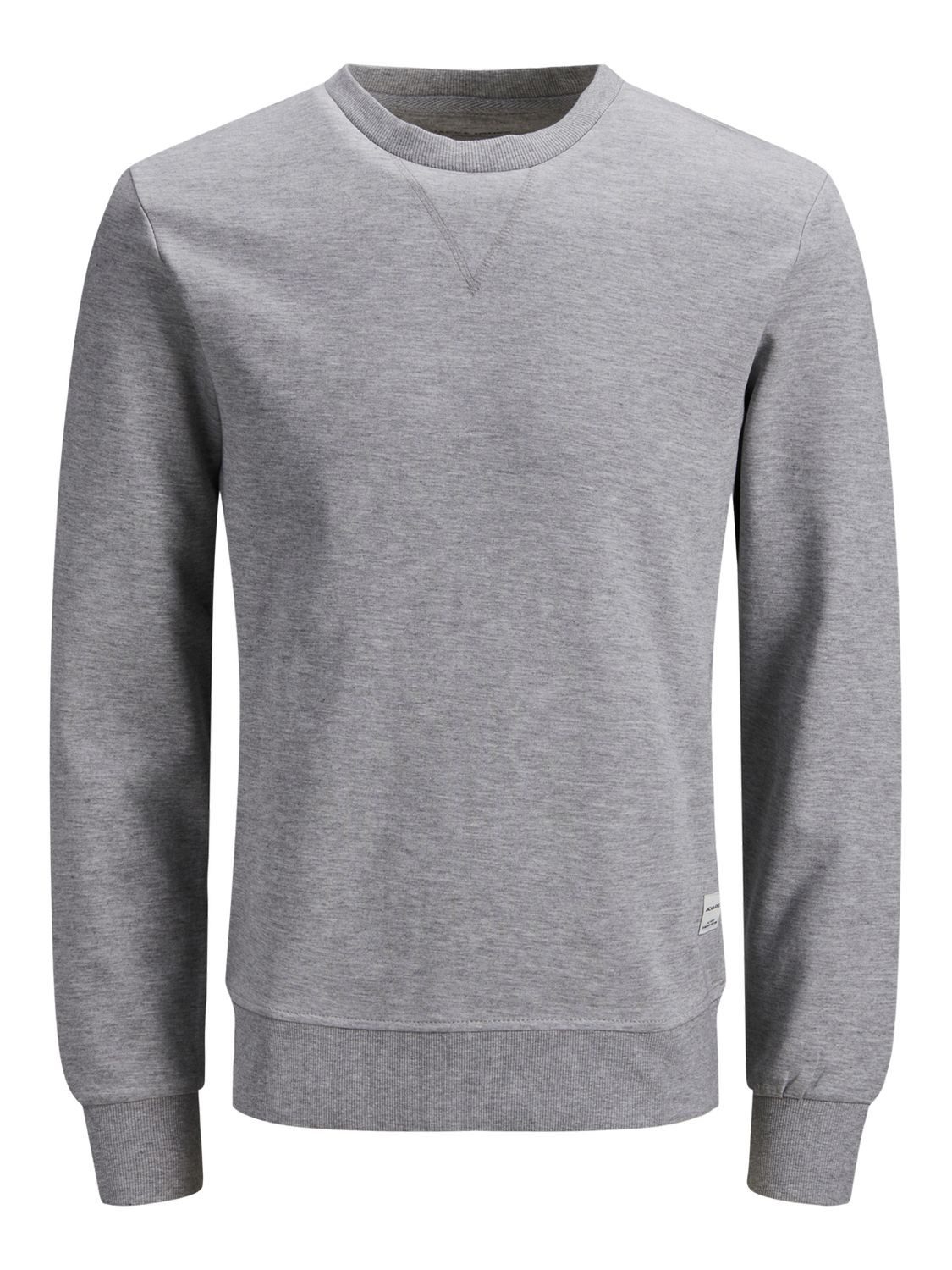 Jack & Jones Sweatshirt Basic Sweat (1-tlg) langarm, Rundhals-Ausschnitt günstig online kaufen