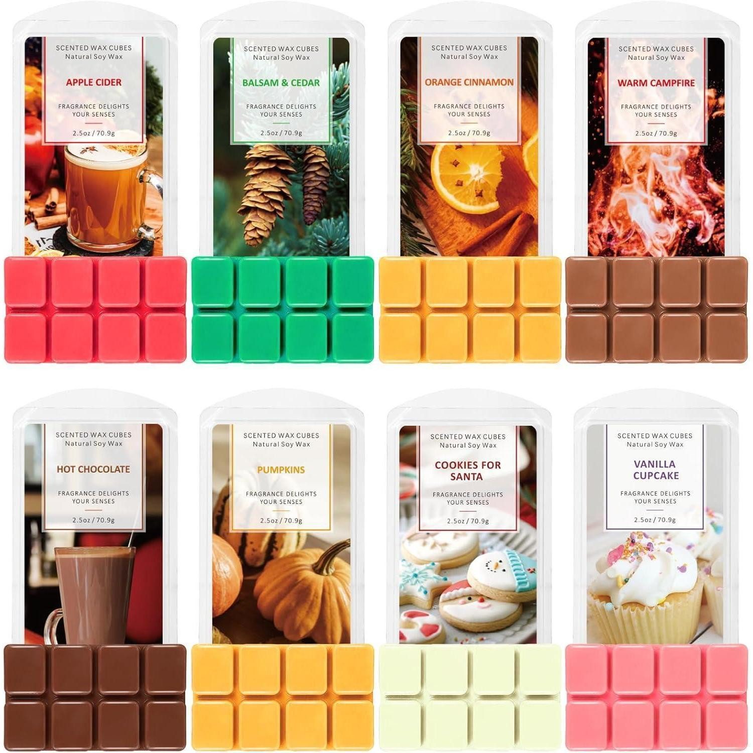 LuxusKollektion Duftkerze Duftwachs Sojawachs Winterduft Kürbisse Orange zimt Apfelwein