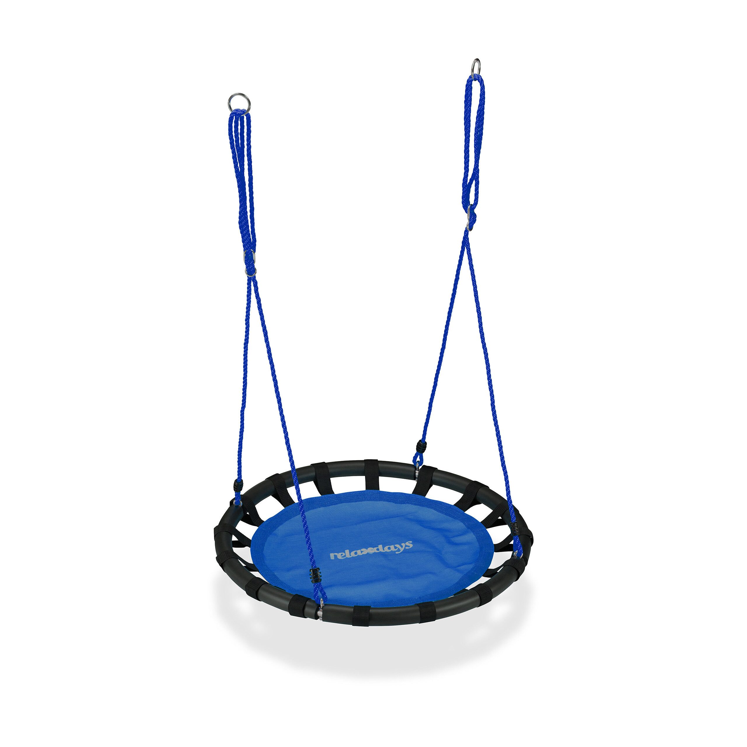 relaxdays Nestschaukel 80cm, (1-tlg), blau