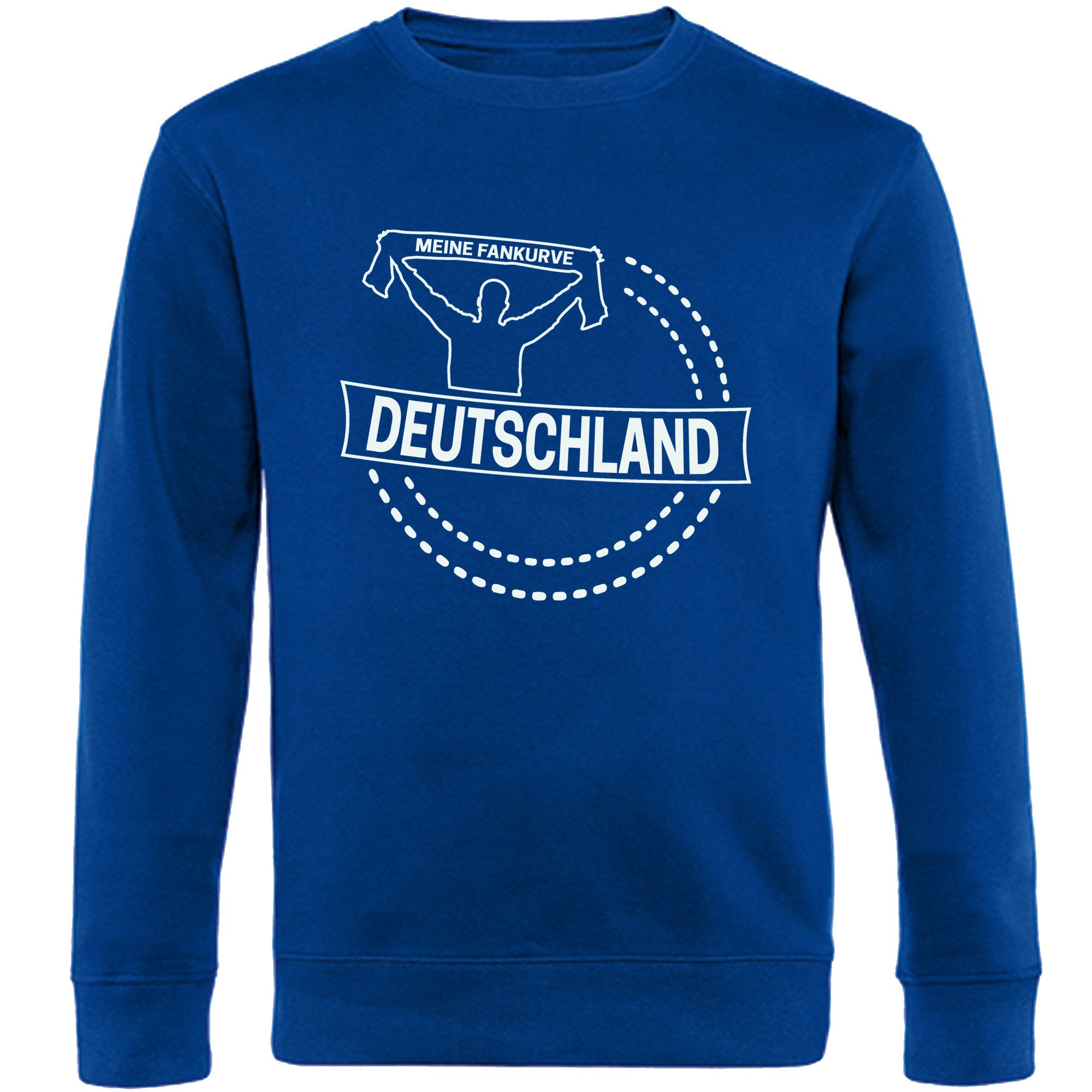 multifanshop Sweatshirt Deutschland - Meine Fankurve - Pullover