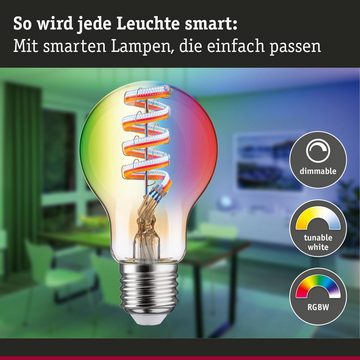 Paulmann LED-Leuchtmittel Smartes Zigbee 3.0 LED Starter Set Smik E27 - Birne A60 3x 6,3W 470lm, n.v, warmweiss