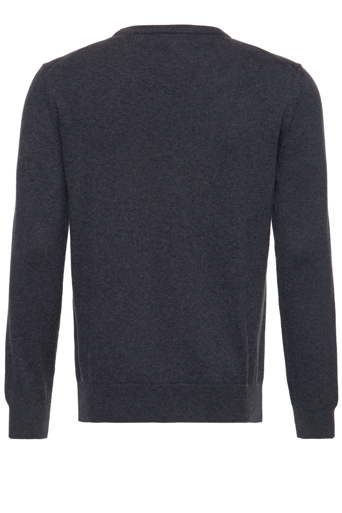 Way of Glory Strickpullover mit dezenter Logo-Stickerei auf der Brust