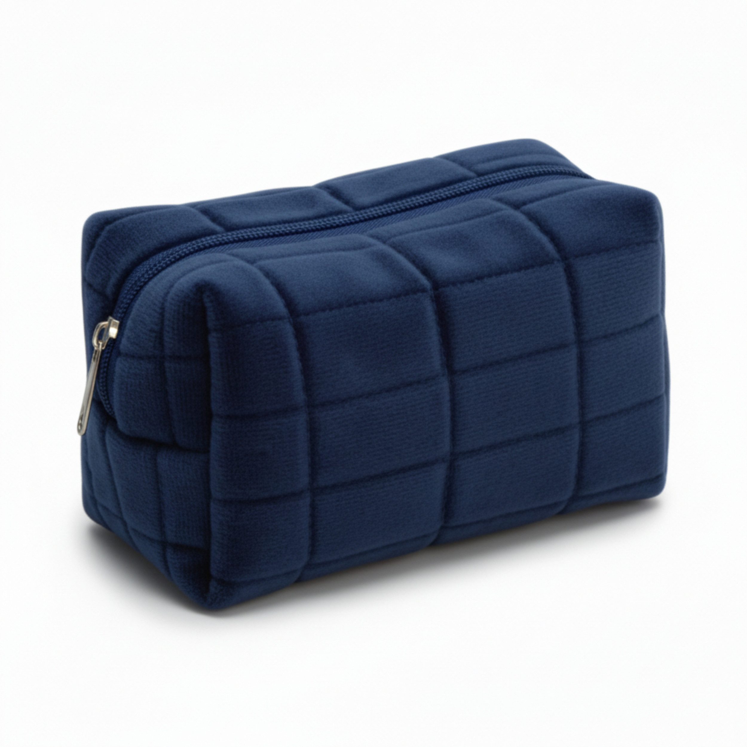 Malantis Kosmetiktasche Malantis Plüsch Kosmetiktasche weicher, faltbarer MakeUp Kulturbeutel (super weich und flauschig, 1 Stück), Wasch Beutel für Reise oder Sport in modernen Farben