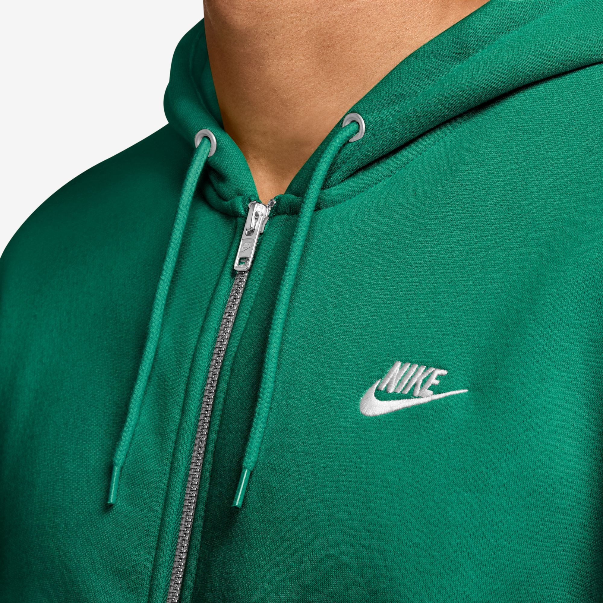 Nike Sportswear Kapuzensweatshirt M NK CLUB BB FZ HOODIE sportlicher Stil, für sportliche Aktivitäten und Freizeit