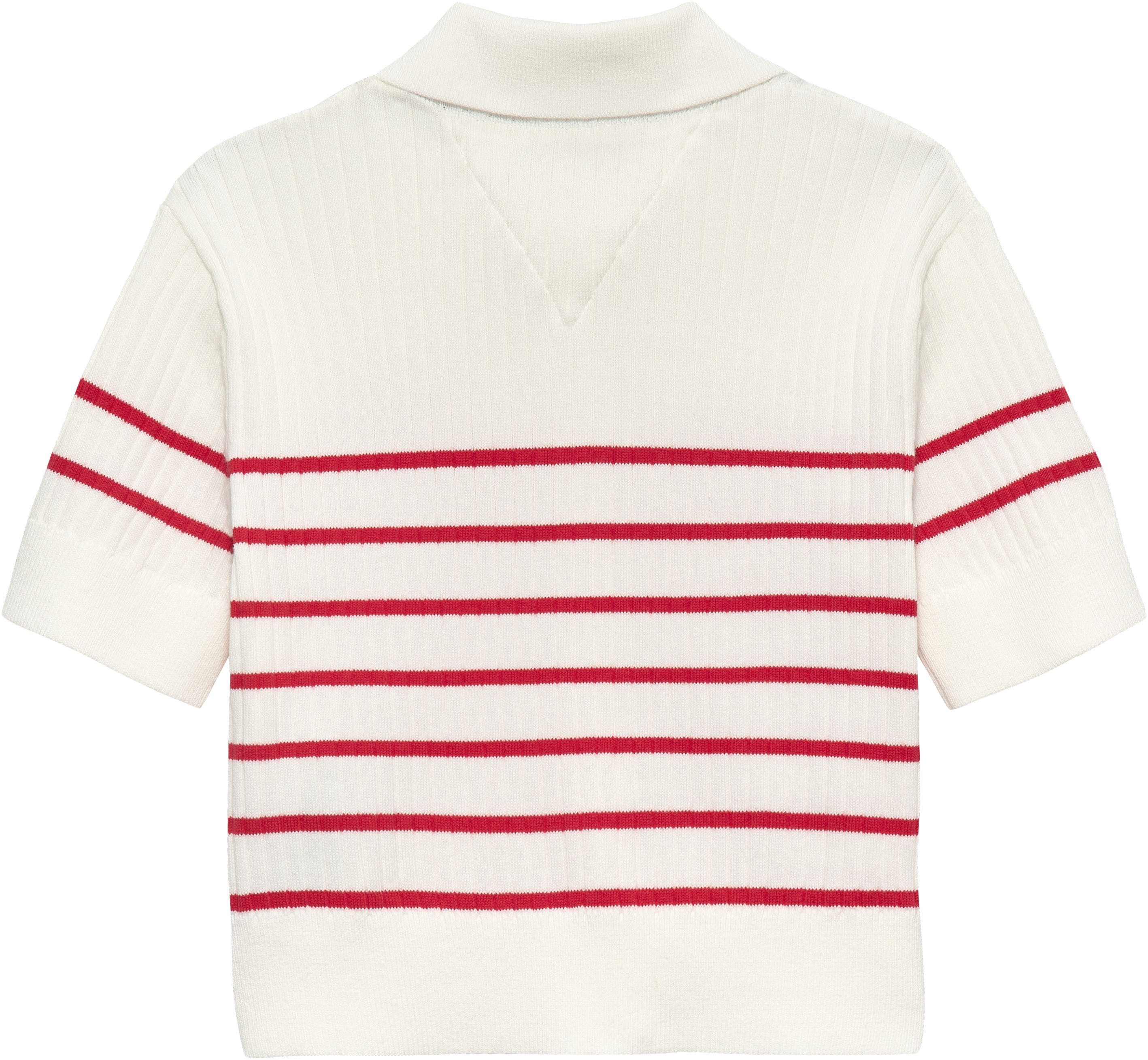 Tommy Hilfiger Strickjacke SWEATER RIB POLO SS Kinder bis 16 Jahre, regular fit – Bild 5 von 5