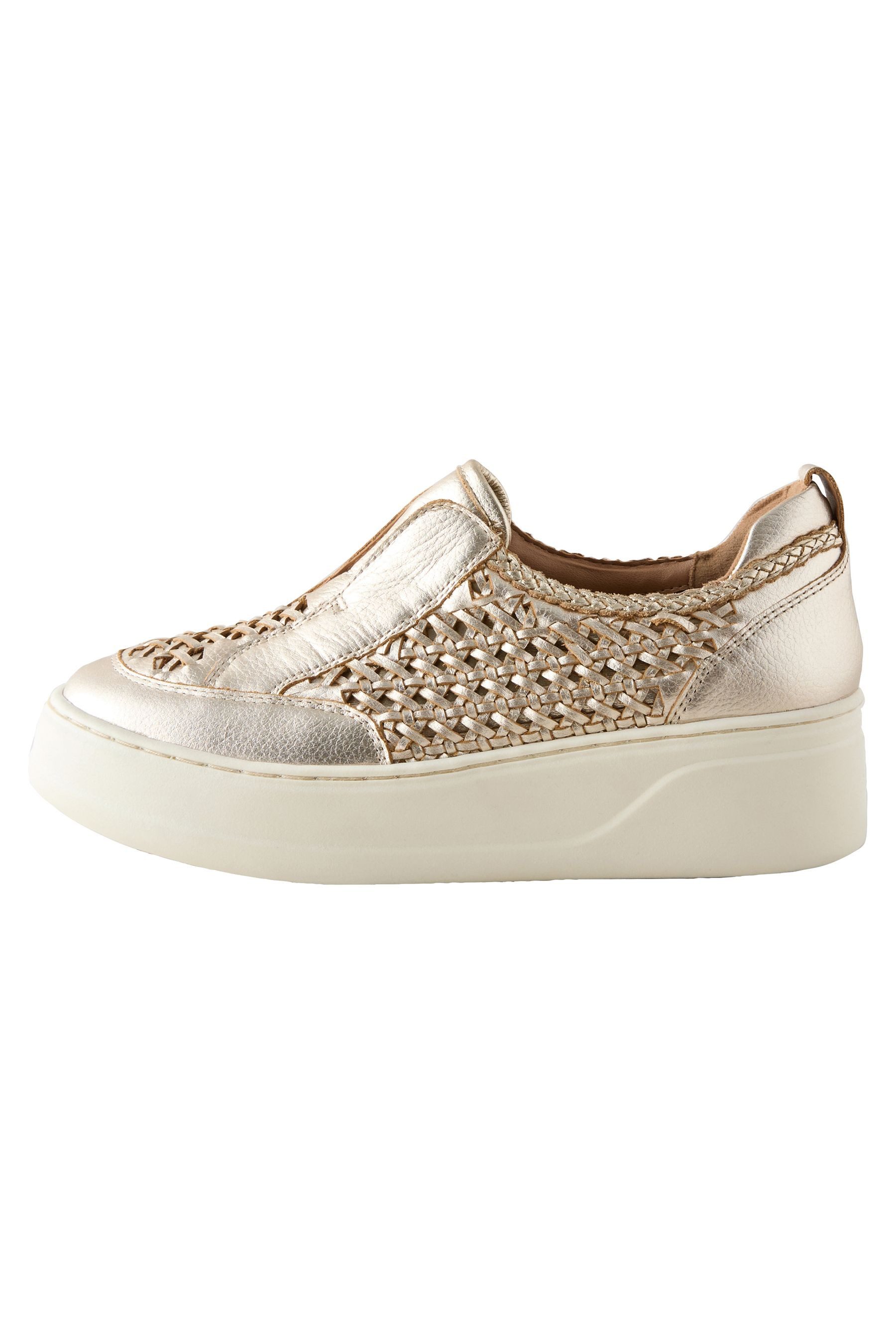 Forever Comfort® Flachform-Wedges aus Leder Keilpumps