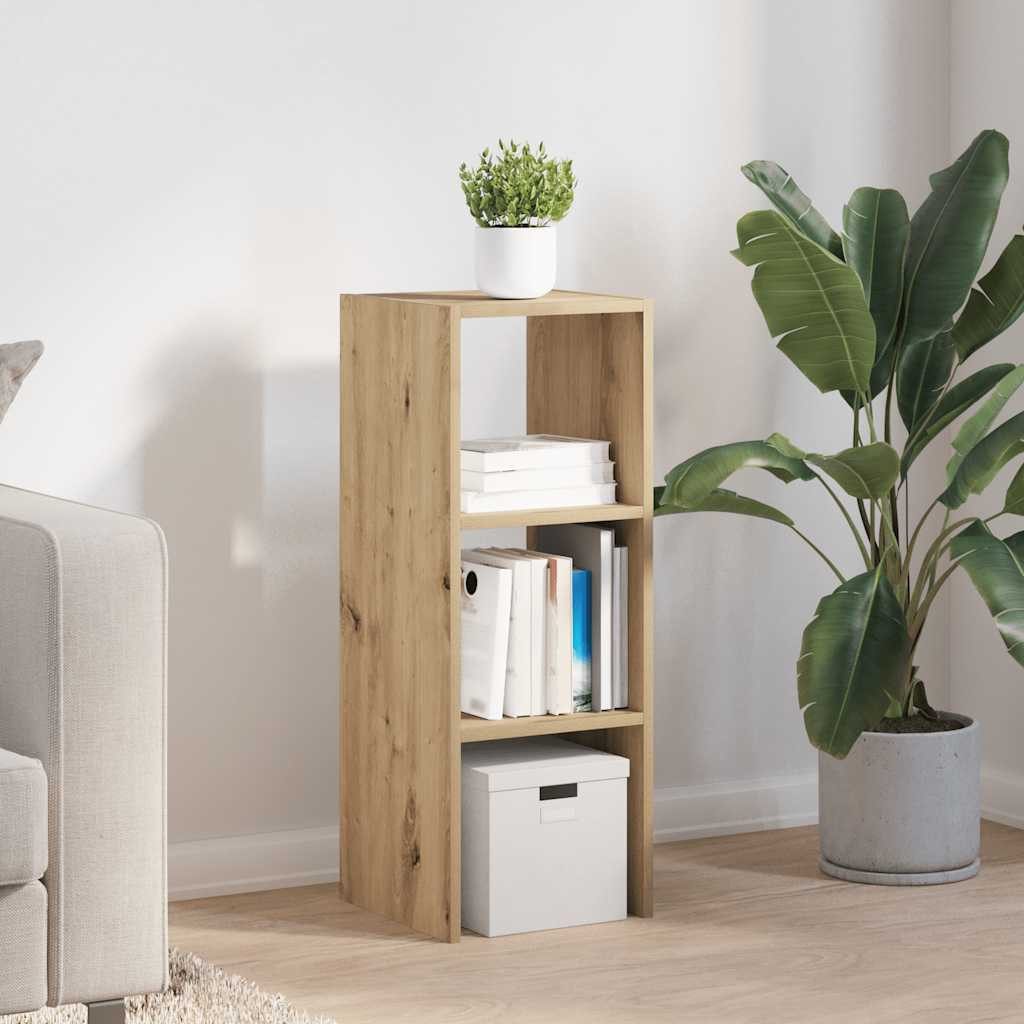vidaXL Fächerschrank Bücherregal Stapelbar Artisan-Eiche 30x30x80 günstig online kaufen