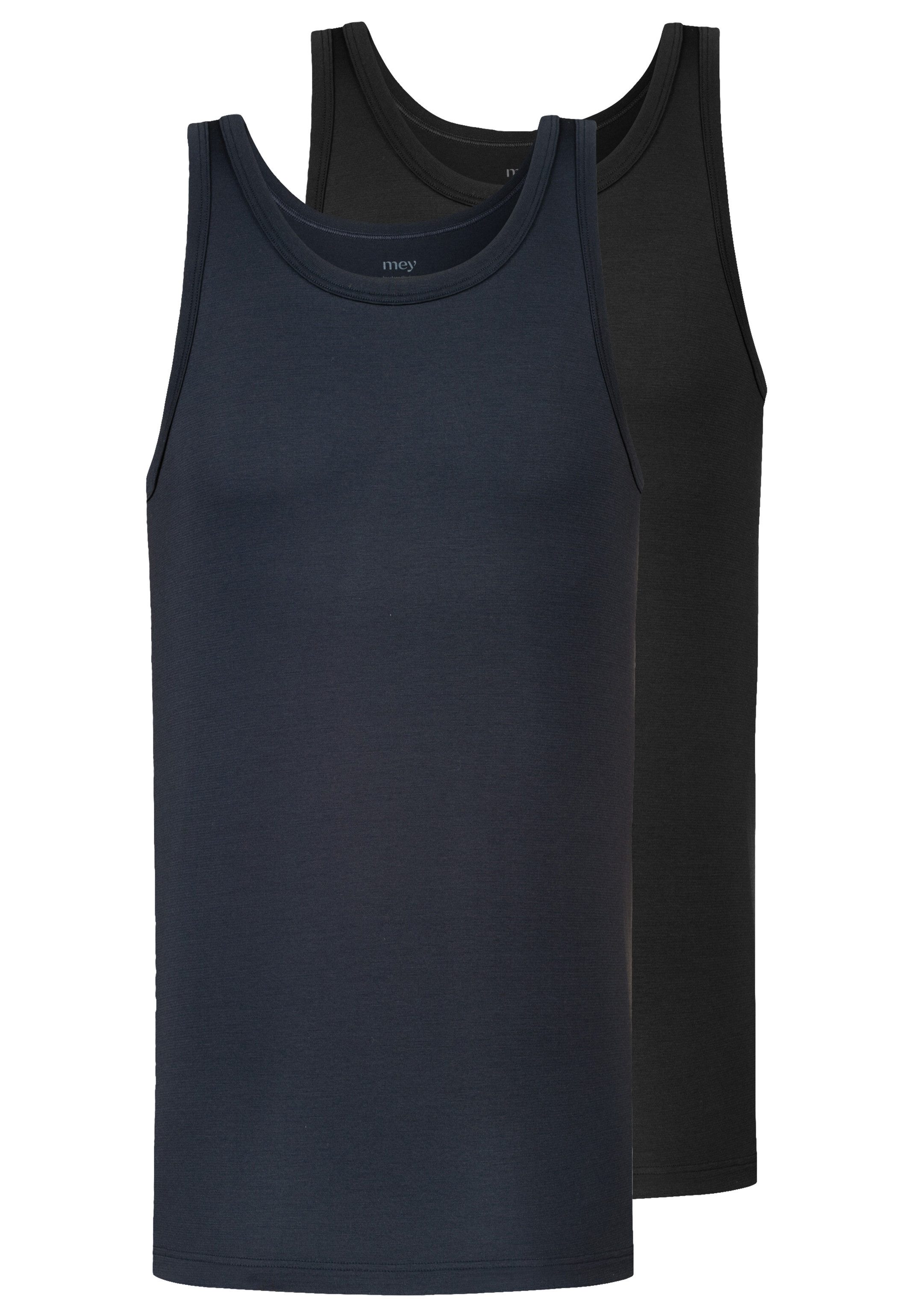 Mey Unterhemd 2er Pack Iconic Modal (Spar-Set, 2-St) Unterhemd / Tanktop - Atmungsaktiv