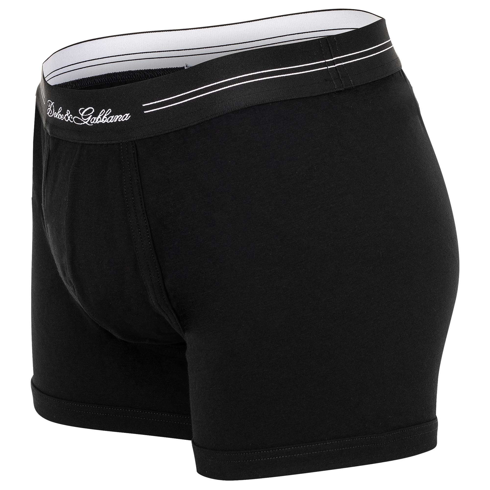 DOLCE & GABBANA Boxer Herren Boxershort 1er Pack Baumwolle Regular Boxer (Packung, 1er Pack)