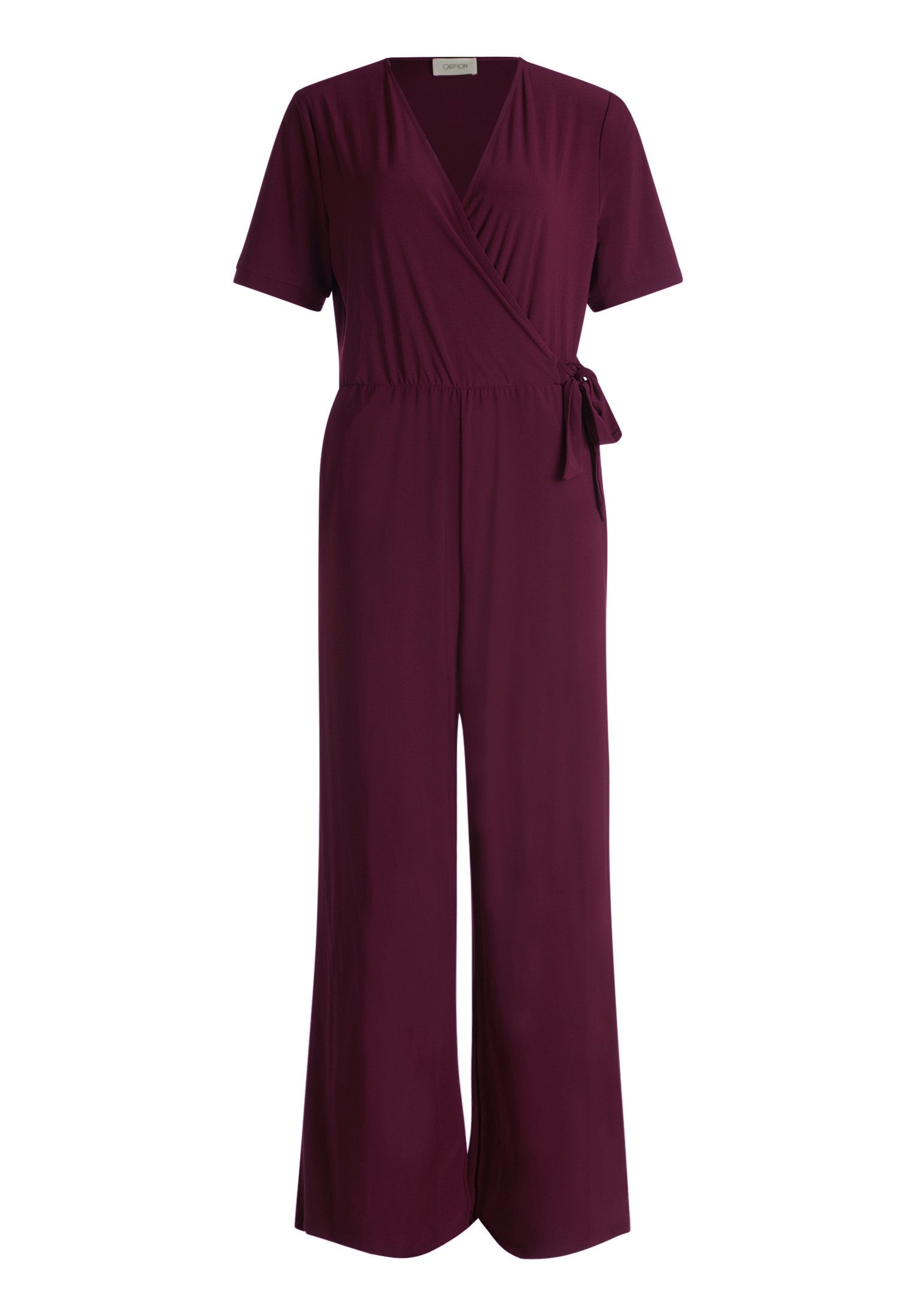 Cartoon Overall Damen Jumpsuit mit Bindegürtel günstig online kaufen