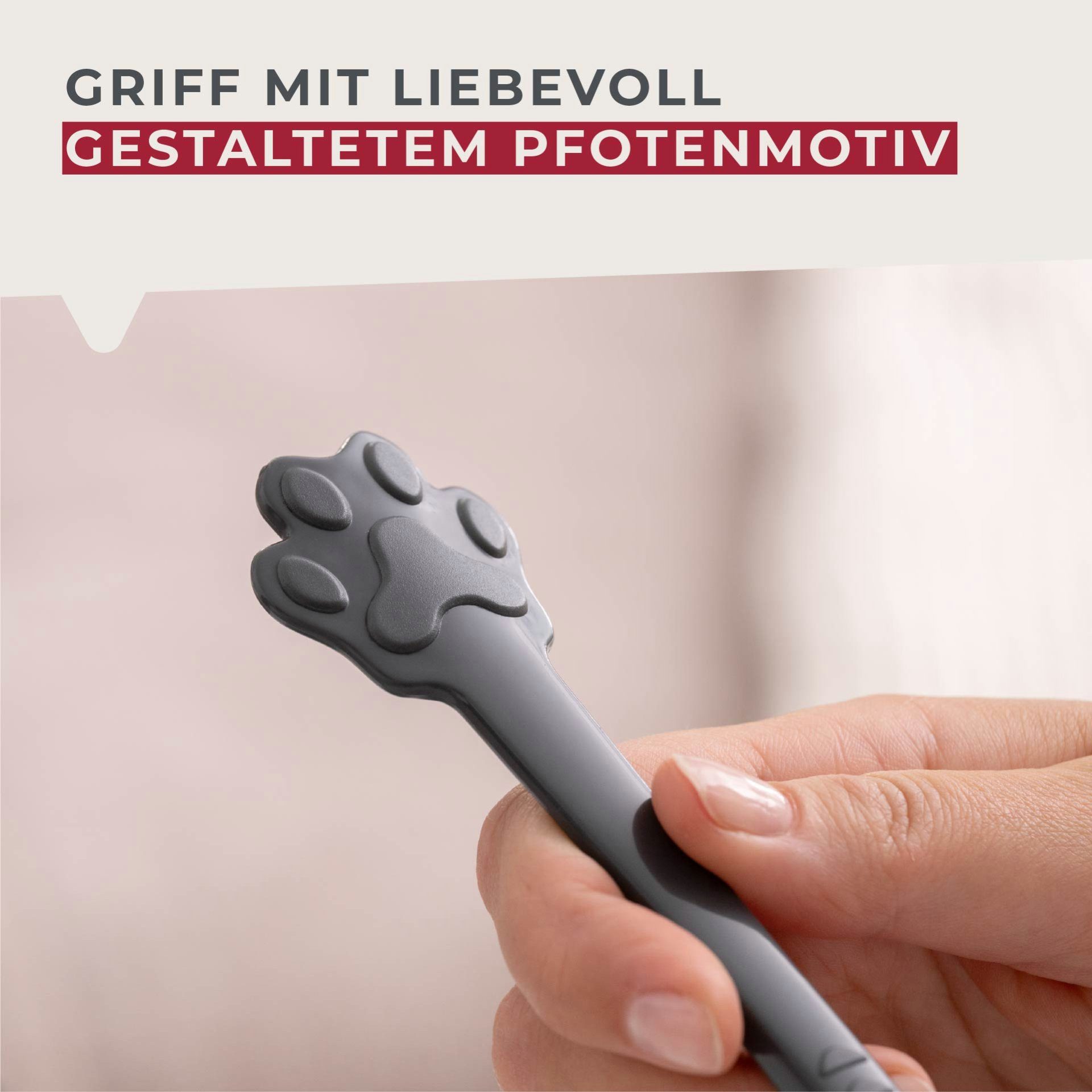 FACKELMANN Futterschaufel Tiernahrungslöffel, Futterlöffel, Katzenlöffel, Hundefutter Löffel – Bild 5 von 5