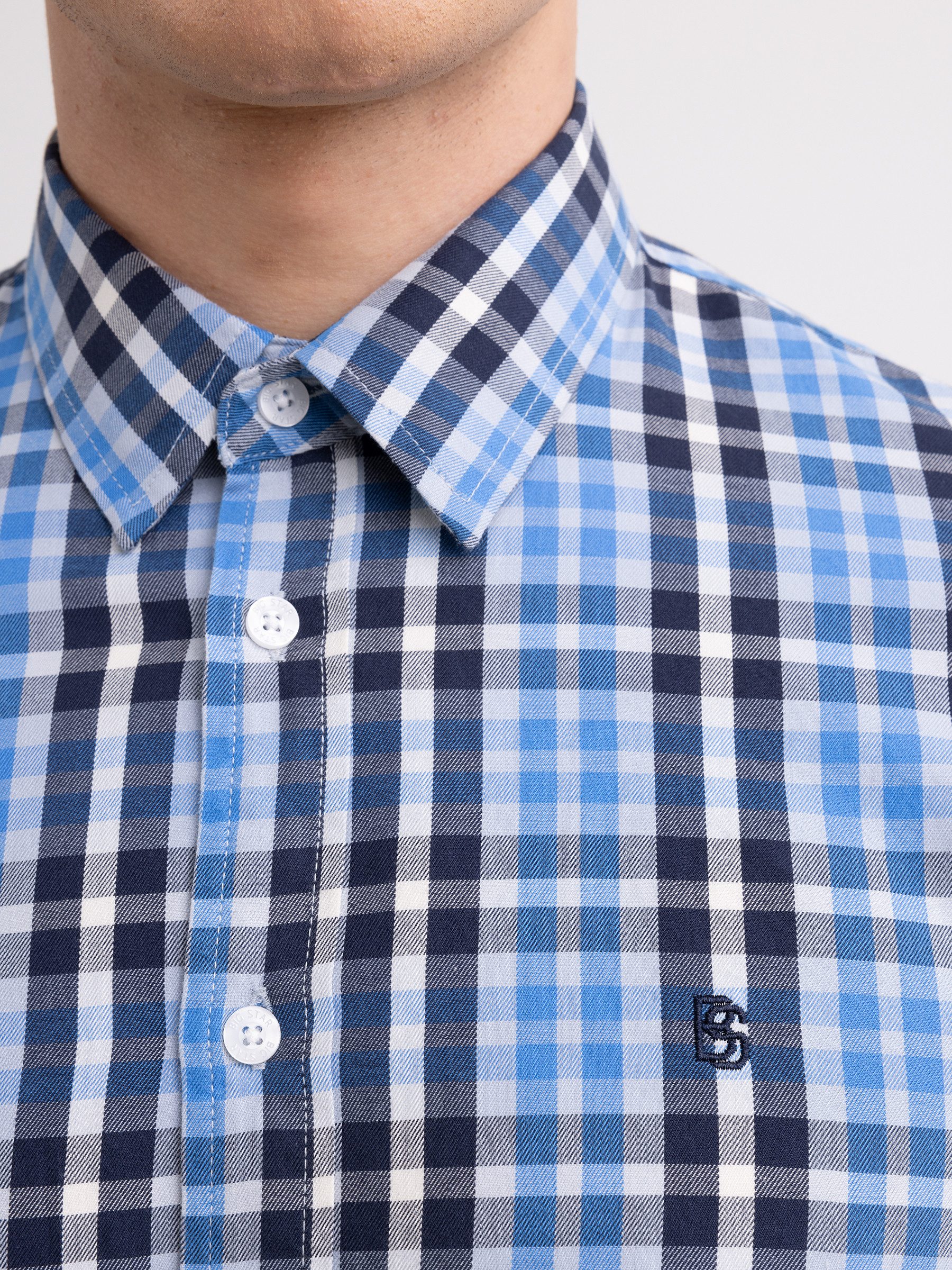 BIG STAR Langarmhemd MERTELIN