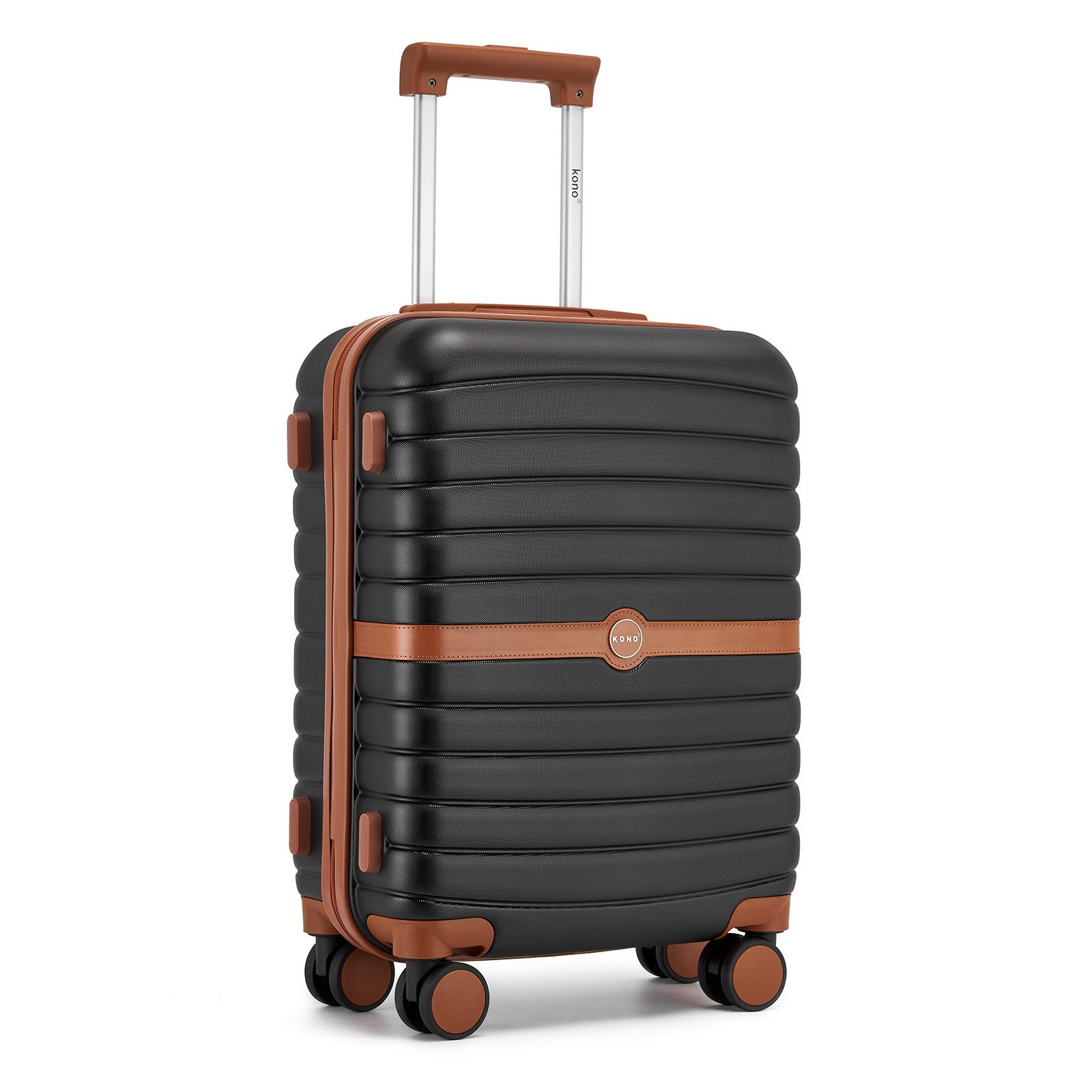 KONO Kofferset Hartschalenkoffer (55/66,5/76,5 cm Hoch)+Kabinentasche günstig online kaufen