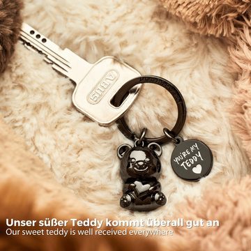 Ankerpunkt Schlüsselanhänger Teddybär Schlüsselanhänger - Geschenke für Frauen, Männer, (Freundin, Freund - Jahrestag, Geburtstag, Einschulung), Geschenke Junge, Mädchen, Geschenke für Mama, Papa