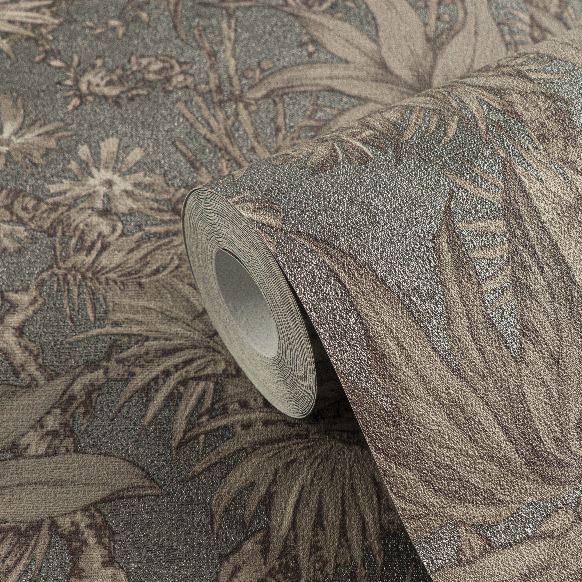 A.S. Création Vliestapete Dschungel-Tapete in verschiedenen Farben botanisch, strukturiert, botanisch, (1 St)