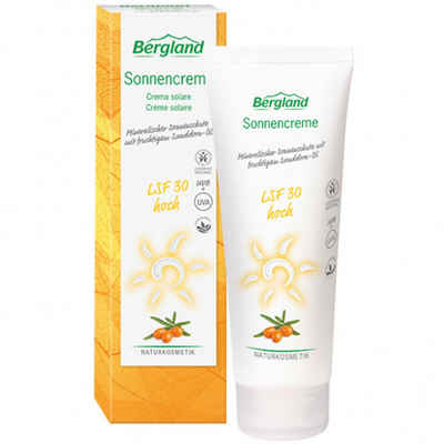 Bergland-Pharma GmbH & Co. KG Sonnenschutzcreme Sonnencreme LSF mit Sanddornöl, 100 ml