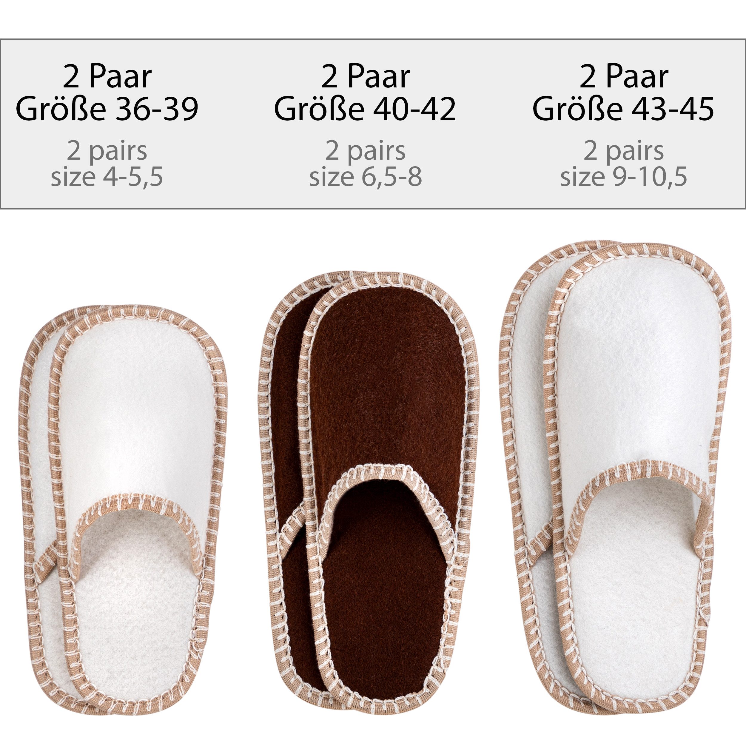 ONVAYA ABS Gästepantoffel, Waschbär, 6er Set, Antirutsch Sohle Pantoffel