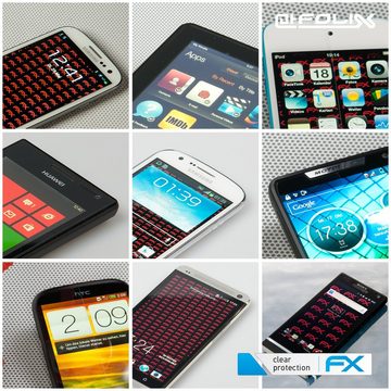 atFoliX Schutzfolie Displayschutz für Blackberry 8900 Curve, (3 Folien), Ultraklar und hartbeschichtet