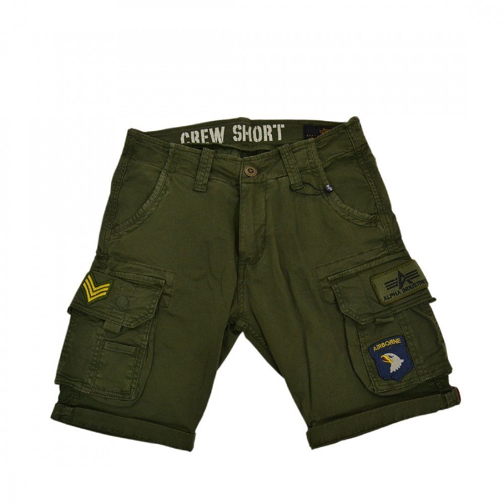 Alpha Industries Jeansshorts Alpha Industries dark olive